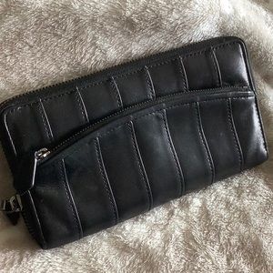 Reed Krakoff black leather wallet